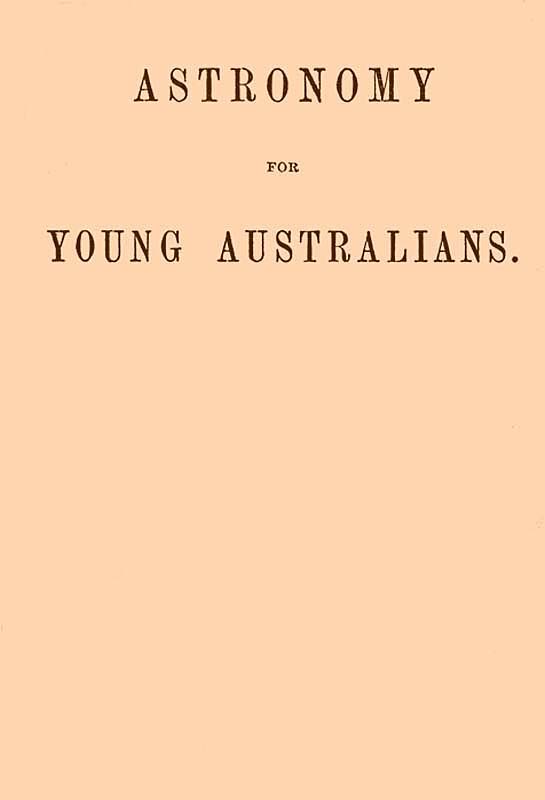 Astronomy for Young Australians cover