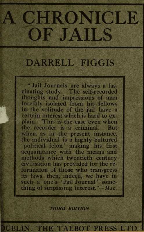 A Chronicle of Jails cover