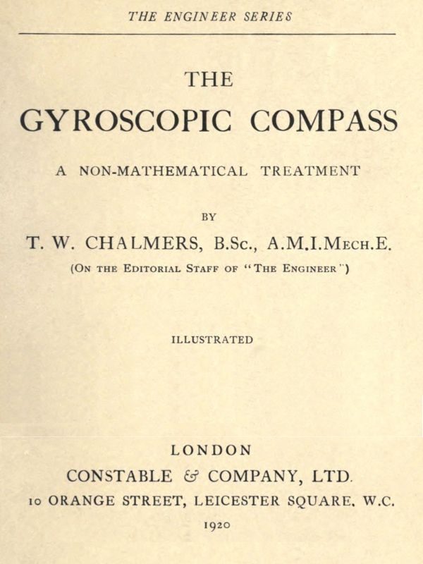The Gyroscopic Compass: A Non-Mathematical Treatment cover