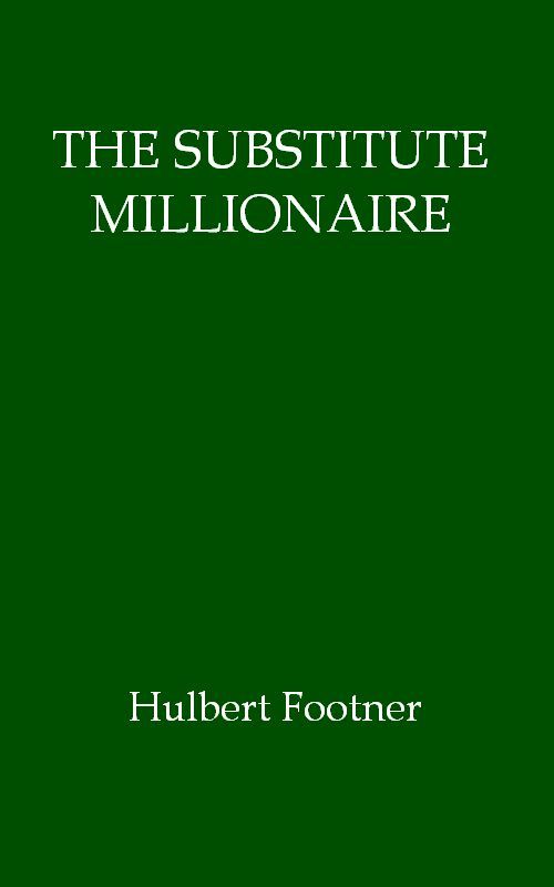 The Substitute Millionaire cover