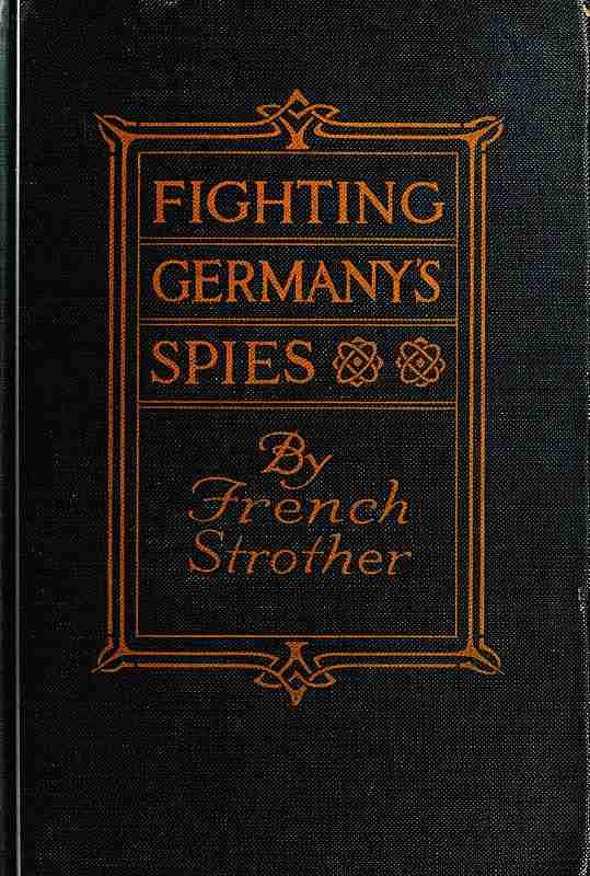 Fighting Germany's Spies cover