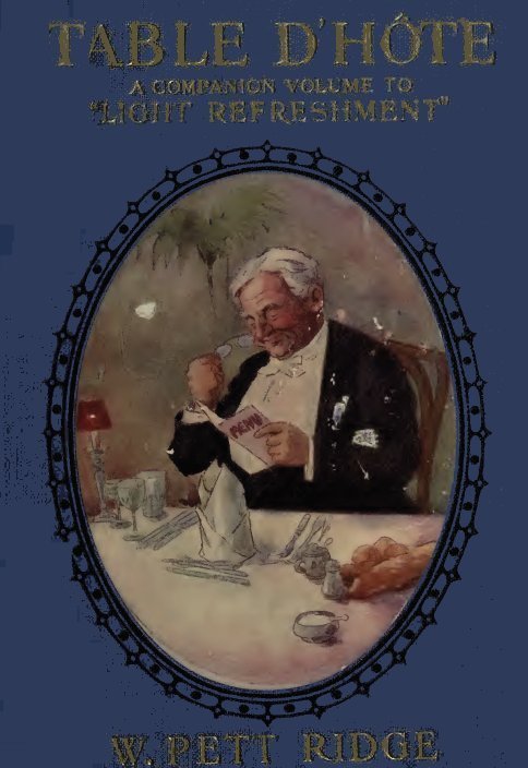 Table d'Hôte cover