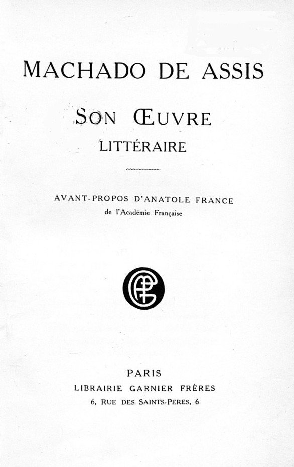 Machado de Assis, Son Oeuvre Littéraire cover