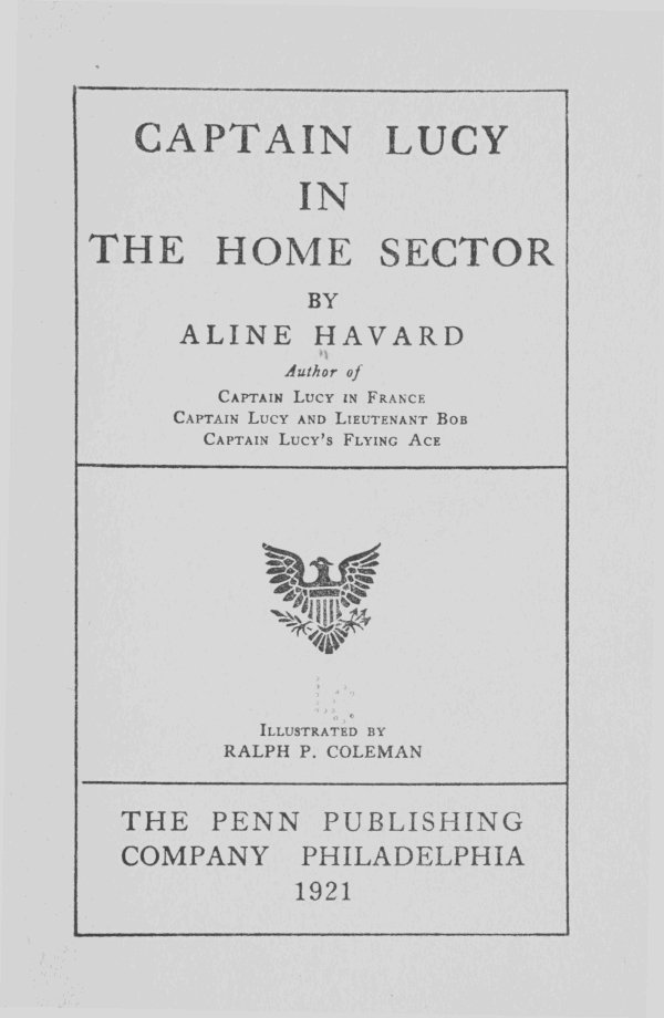 Captain Lucy in the Home Sector cover