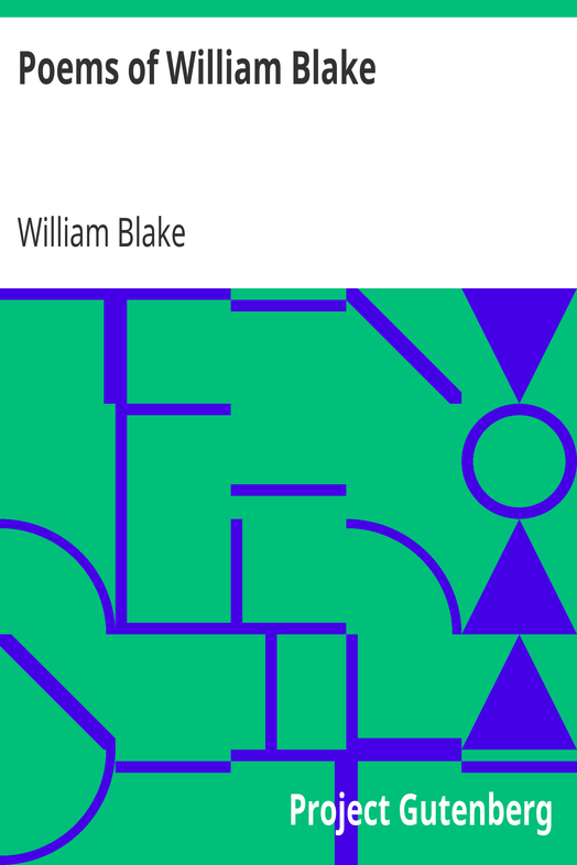 Poems of William Blake cover