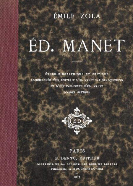 Ed. Manet: étude biographique et critique cover