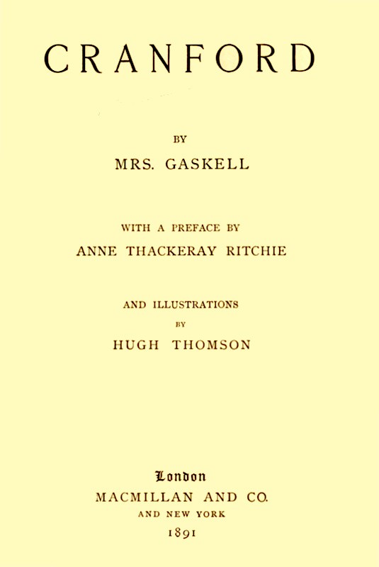 Cranford cover