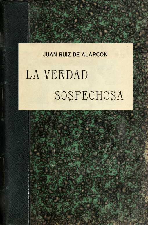 La verdad sospechosa cover