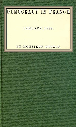 Democracy in France. January 1849 cover