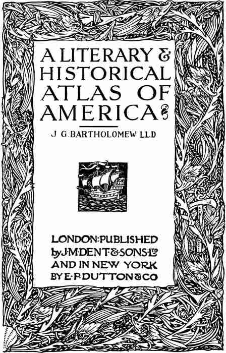 A Literary & Historical Atlas of America cover