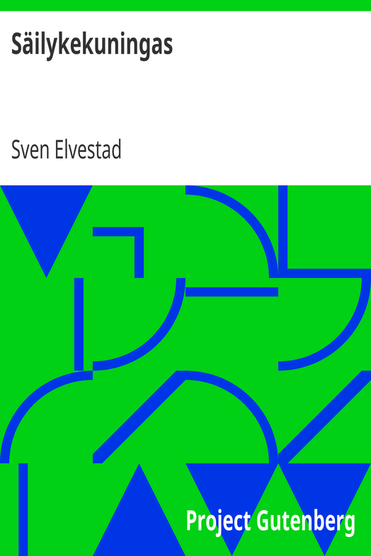 Säilykekuningas cover