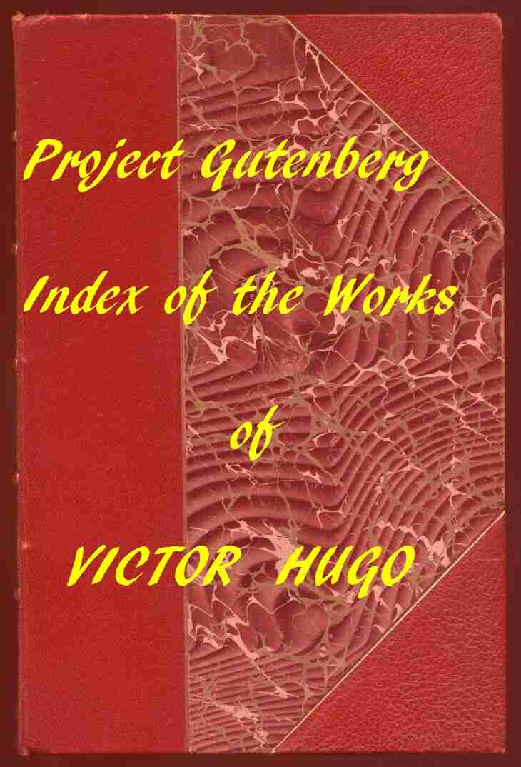 Index of the Project Gutenberg Works of Victor Hugo cover