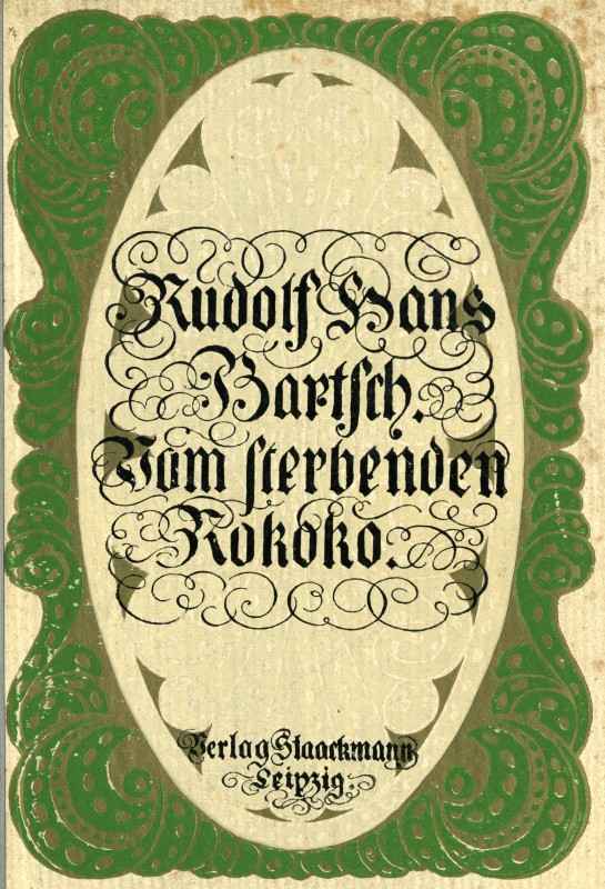 Vom sterbenden Rokoko cover