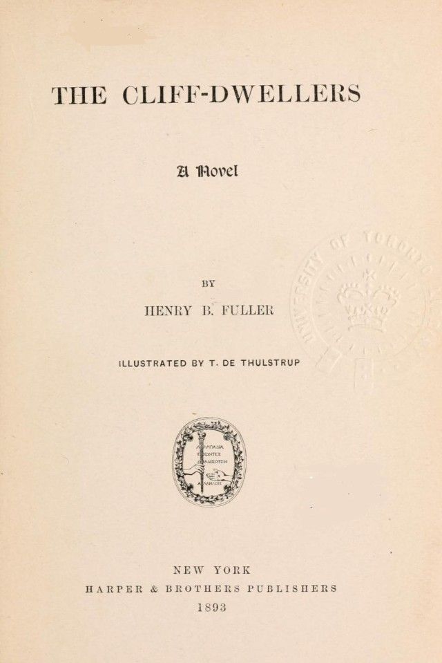 The Cliff-Dwellers: A Novel cover