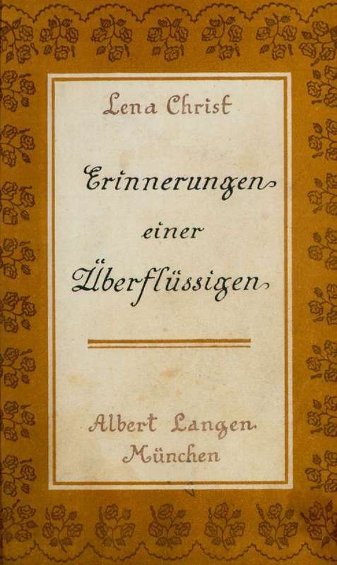 Erinnerungen einer Überflüssigen cover