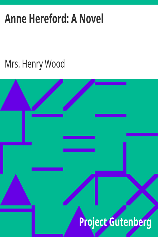 Anne Hereford: A Novel cover
