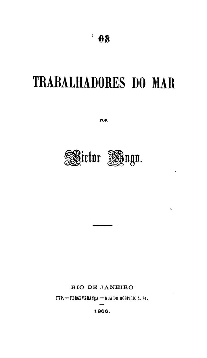 Os Trabalhadores do Mar cover