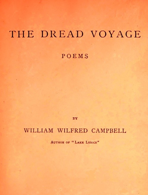 The Dread Voyage: Poems cover