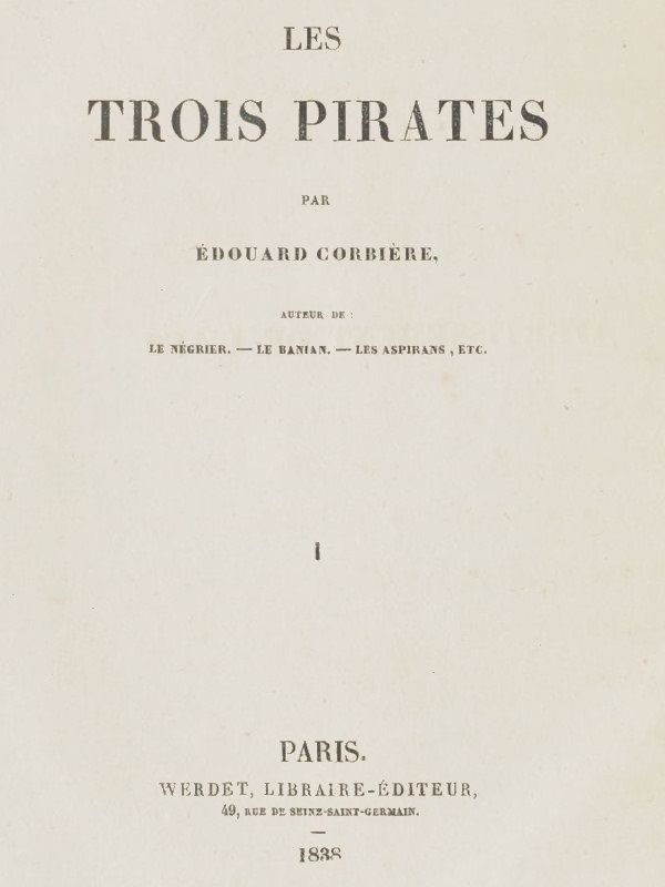 Les trois pirates (1/2) cover