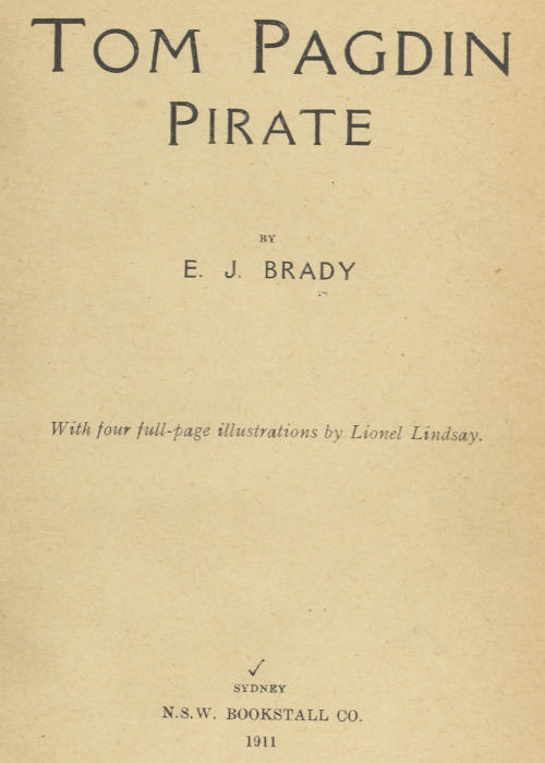Tom Pagdin, Pirate cover