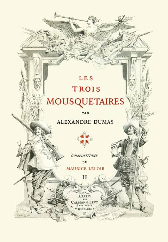 Les trois mousquetaires, Volume 2 (of 2) cover