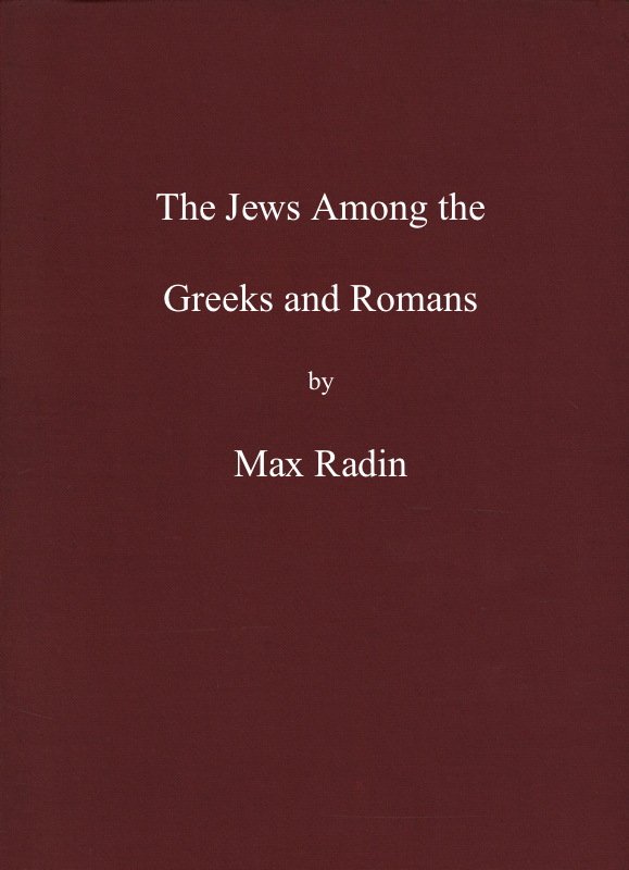 The Jews among the Greeks and Romans cover