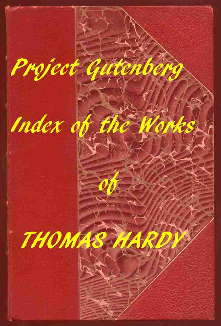 Index of the Project Gutenberg Works of Thomas Hardy cover