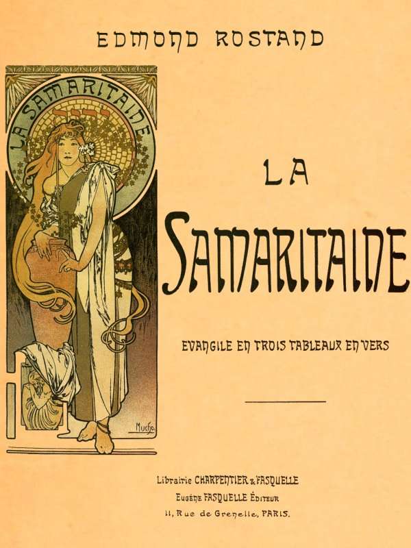 La Samaritaine, évangile en trois tableaux, en vers cover
