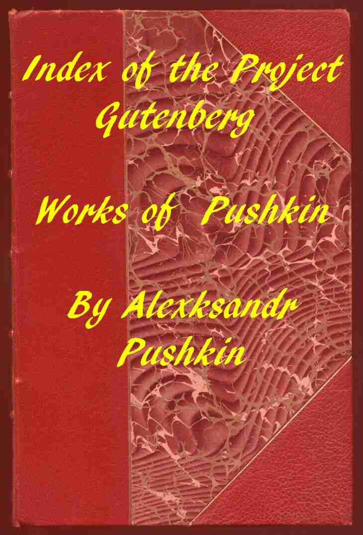Index of the Project Gutenberg Works of Aleksandr Pushkin cover