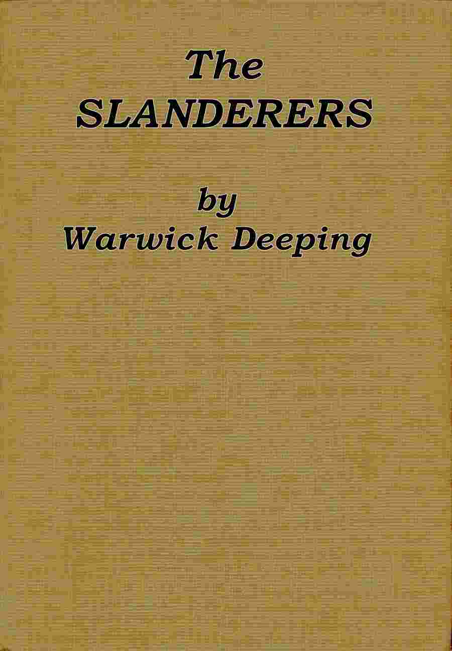 The Slanderers cover
