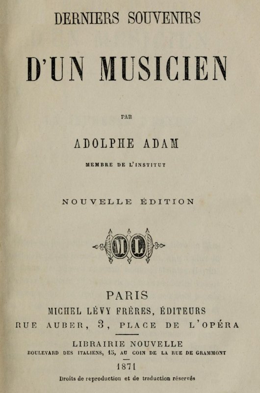 Derniers souvenirs d'un musicien cover