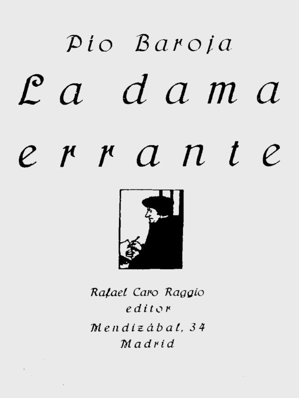 La dama errante / La raza, Tomo I cover