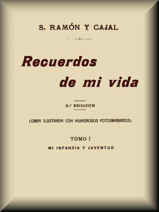 Recuerdos de mi vida (tomo 1 de 2) cover