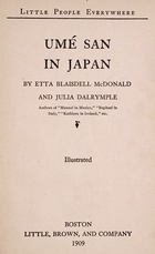 Umé San in Japan cover