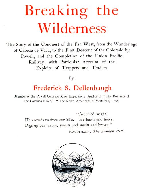 Breaking the Wilderness cover