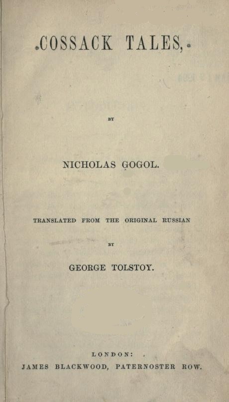 Cossack Tales cover