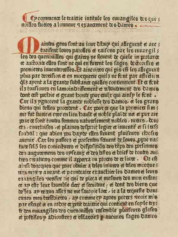 Les évangiles des quenouilles cover
