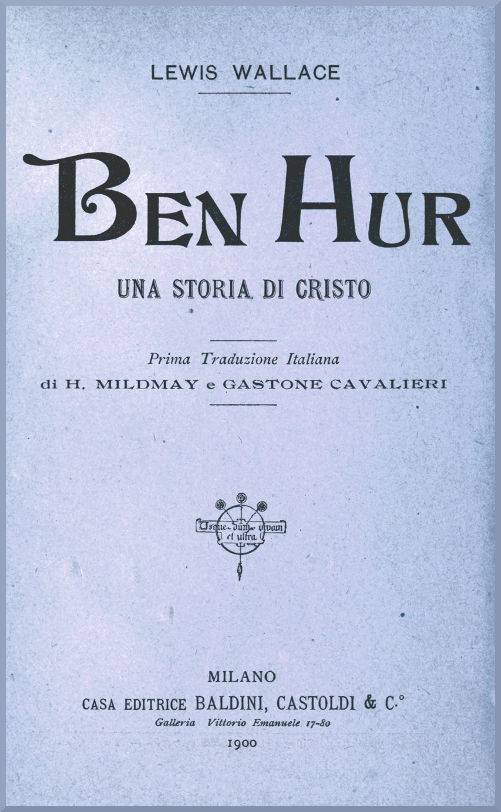Ben Hur: Una storia di Cristo cover