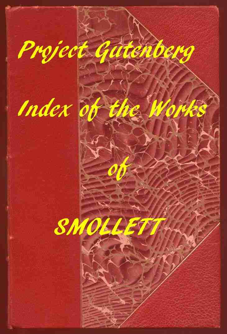 Index of the Project Gutenberg Works of Tobias Smollett cover