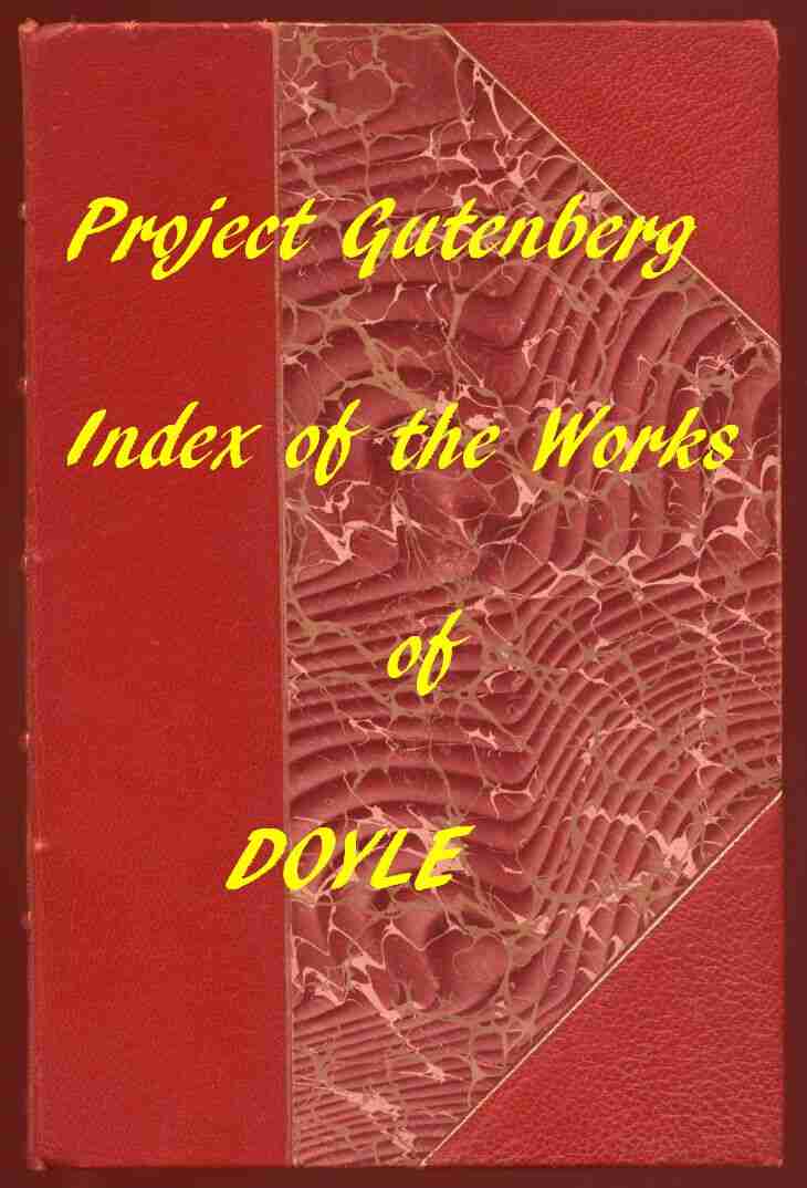 Index of the Project Gutenberg Works of Arthur Conan Doyle cover