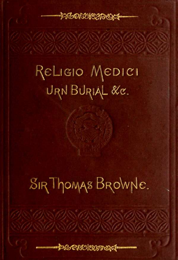 Religio Medici, Hydriotaphia, and the Letter to a Friend cover