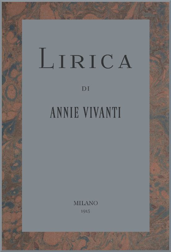 Lirica cover