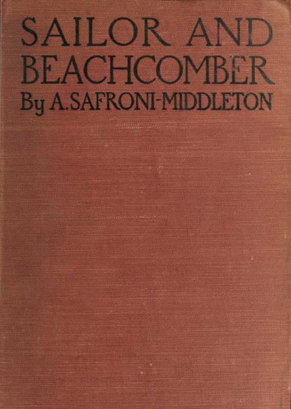 Sailor and beachcomber / Confessions of a life at sea, in Australia, and amid the islands of the Pacific cover