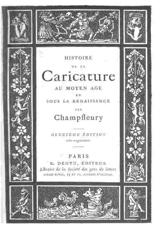 Histoire de la caricature au moyen âge et sous la renaissance cover