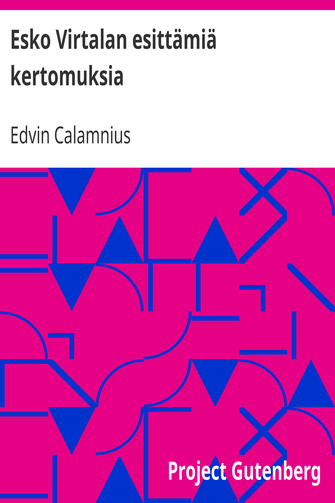 Esko Virtalan esittämiä kertomuksia cover