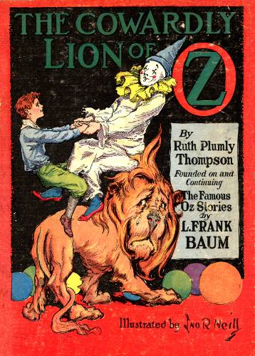 The Cowardly Lion of Oz cover