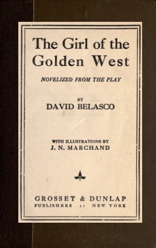 The Girl of the Golden West cover