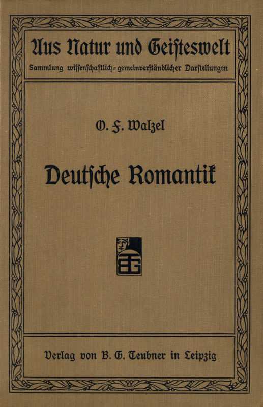 Deutsche Romantik: Eine Skizze cover