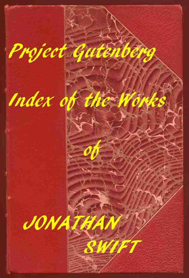 Index of the Project Gutenberg Works of Jonathan Swift cover