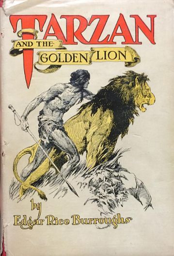 Tarzan and the Golden Lion cover